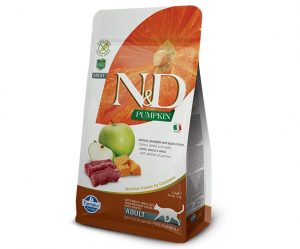 N&d cat pumpkin venison & apple adult 300 g.